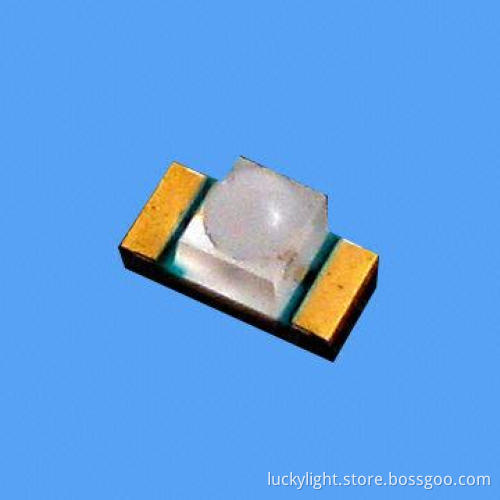 Blue Chip LED with 100mA Peak Forward Current and 130° Viewing Angle